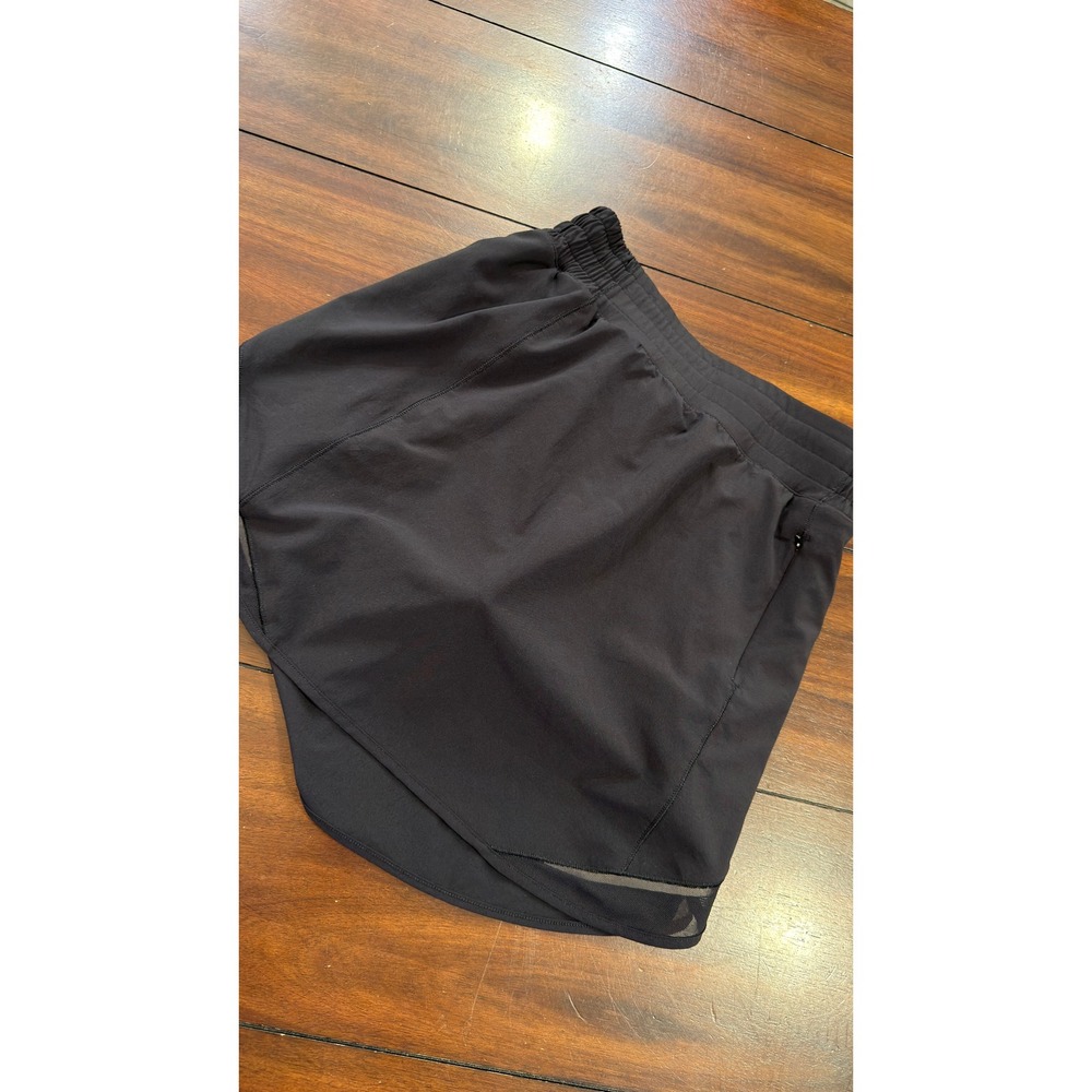 Lululemon Black Athletic Skort with Mesh Trim and Built-in Shorts Size 4 - Picture 12 of 16